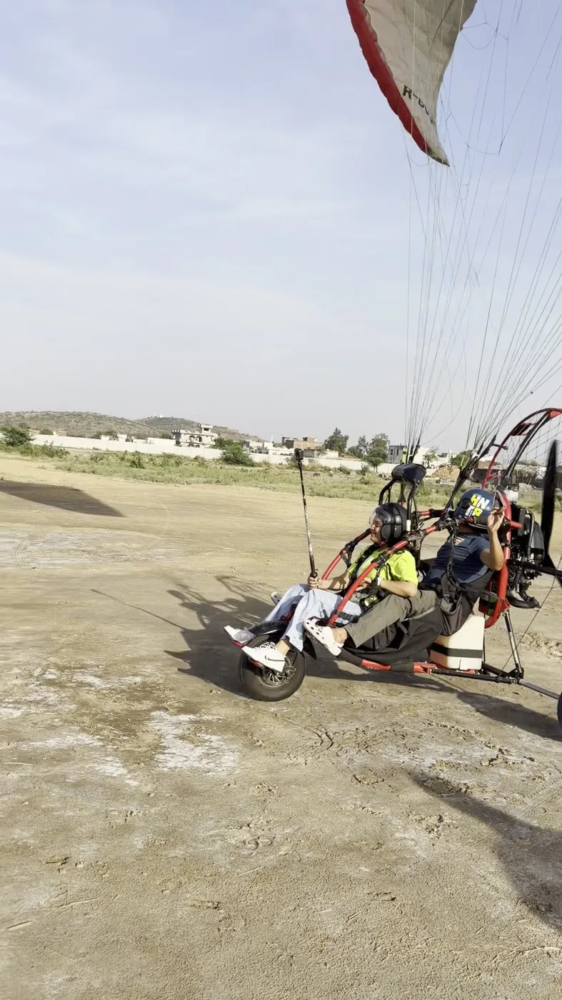 Line Check from supplied Glide and Fly motor paragliding media